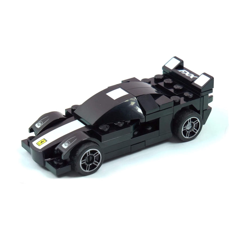 Brinquedo lego Shell Ferrari fxx 30195 com 51 peças, aposentado em