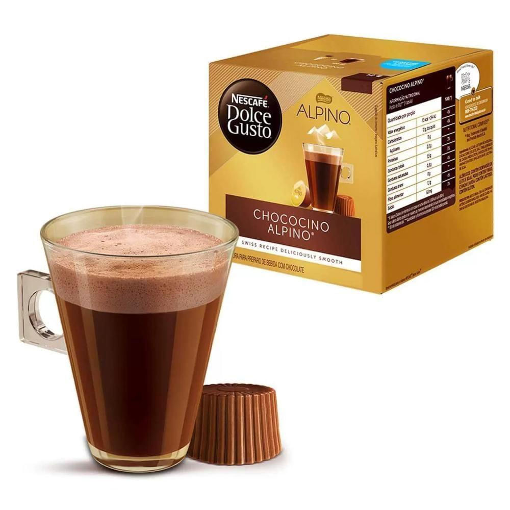 3 Cx Café Nescafé Chococino Alpino Dolce Gusto Bebida Lactea em