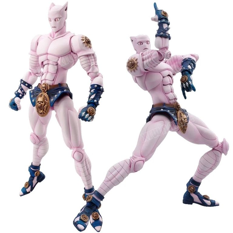 JOJO② Killer Queen Second Articulado Jojo's Bizzare Action Figure em