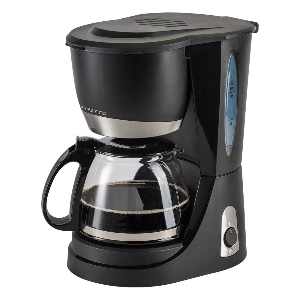 Cafeteira Elétrica Agratto Vetro Caffe Preto 110v - Cev30