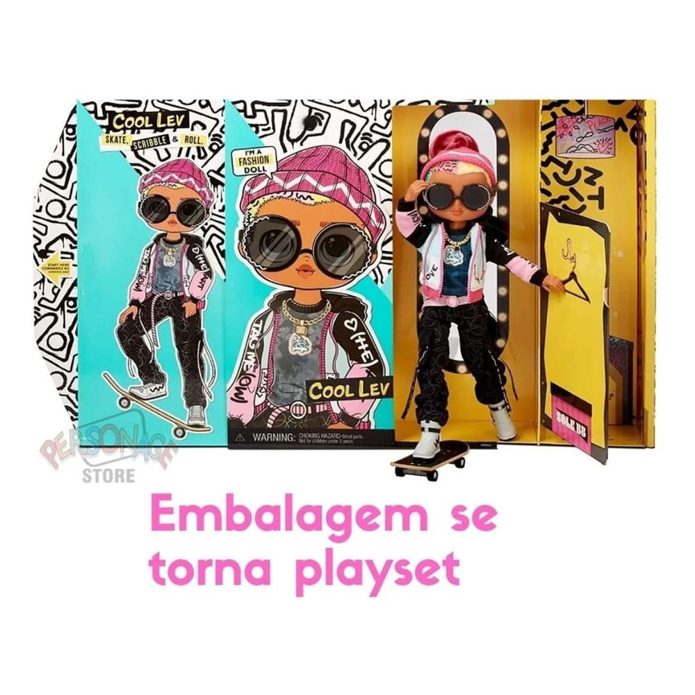 Boneco Lol Surprise Omg Guys Skete Menino 20 Supresas 8974 em