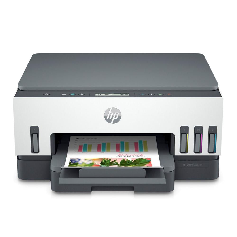 Multifuncional Hp Smart Tank 724 2g9q2a Jato de Tinta Colorida Usb, Bluetooth e Wifi Bivolt