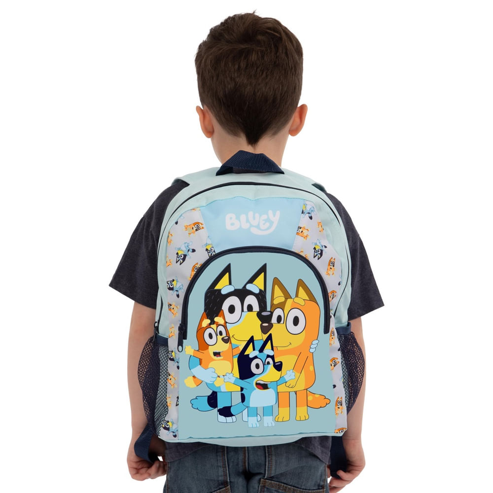 Mochila Bluey Boys Bingo Blue Poliéster Tamanho Único em Promoção