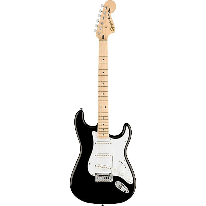 Guitarra Fender Squier Affinity Black 0378002506 em Promoção
