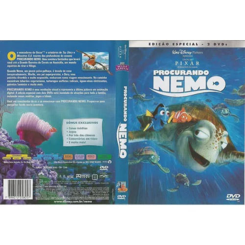 Procurando nemo dvd original duplo lacrado em Promoção | Ofertas