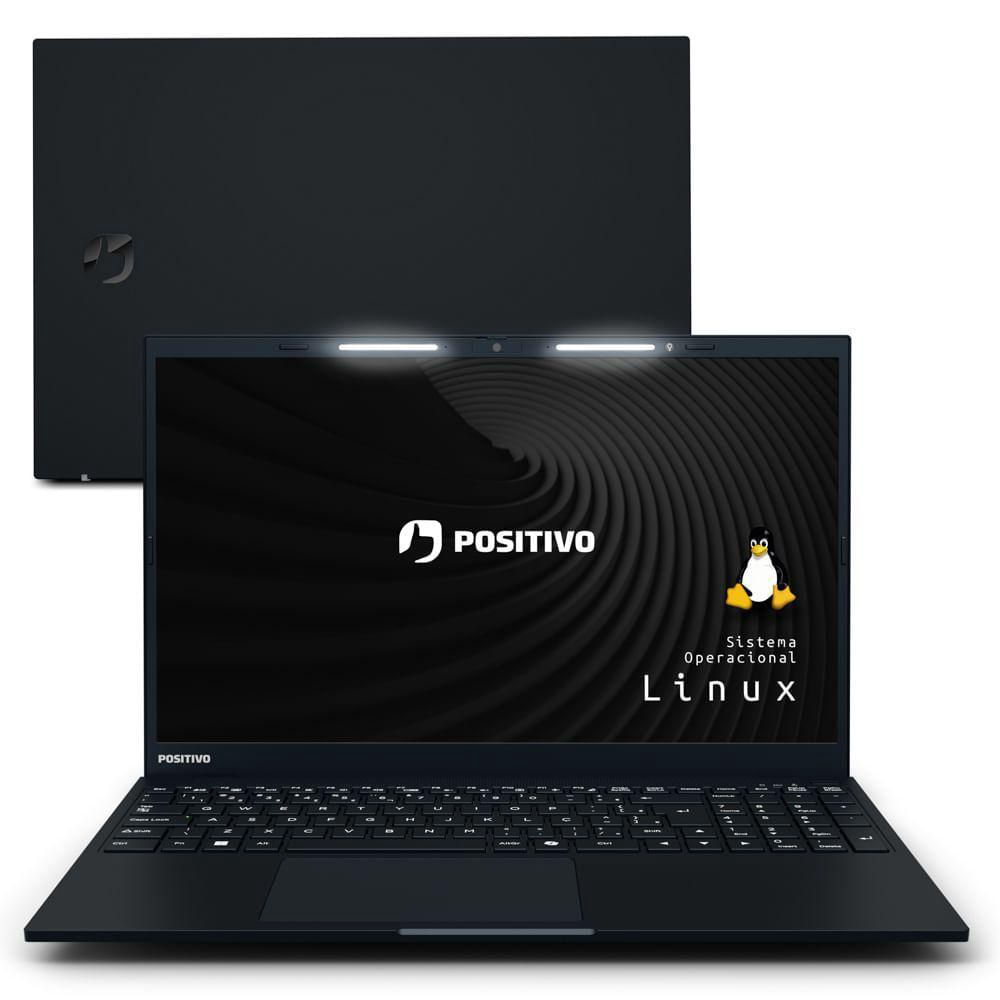 Notebook - Positivo Amd Ryzen 7 5700u 1.80ghz 8gb 256gb Ssd Amd Radeon Graphics Linux Vision R15 15,6