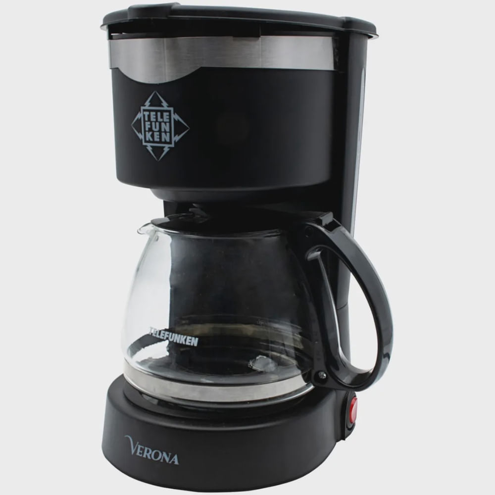 Cafeteira Elétrica Telefunken Verona Plus Preto 110v