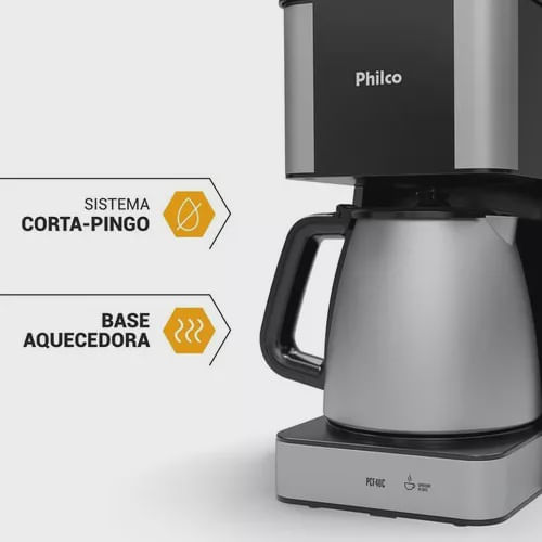 Cafeteira Elétrica Philco Inox 220v - Pcf40c