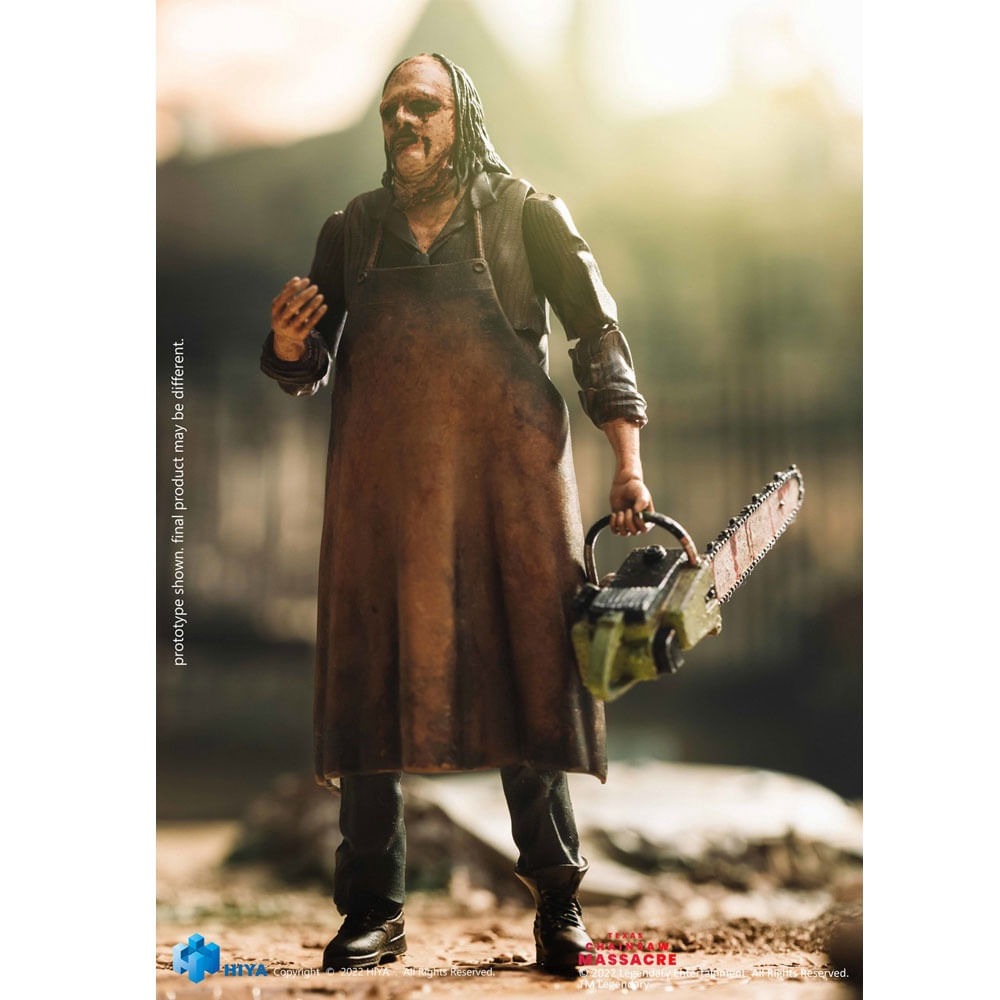 レザーフェイスページ・ジオラマ Hiya Toys Texas Chainsaw Massacre Leatherface 1/18 Figure em