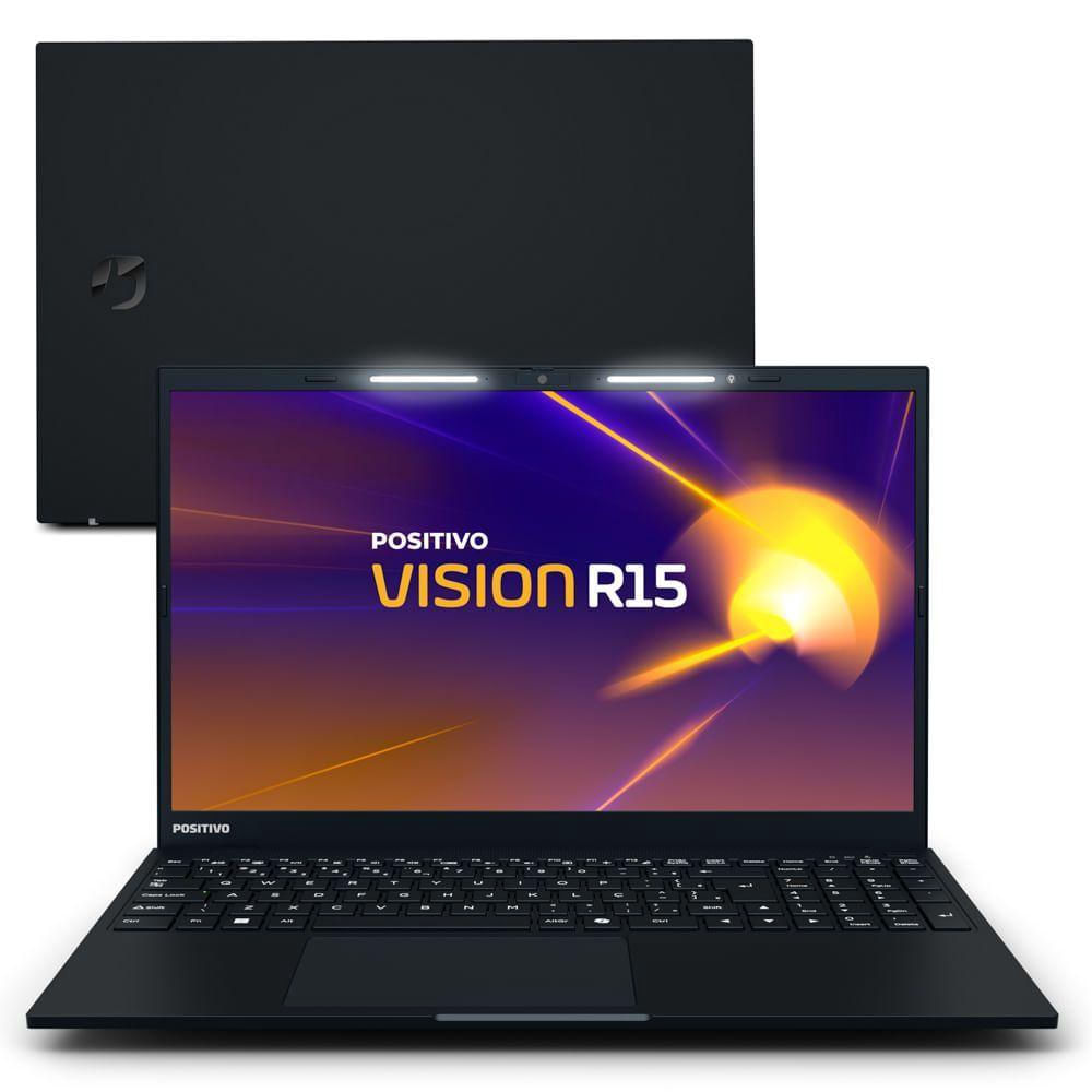 Notebook - Positivo Amd Ryzen 7 5700u 1.80ghz 16gb 512gb Ssd Amd Radeon Graphics Linux Vision R15 15,6