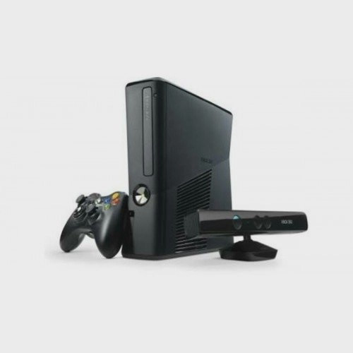 Console 360 + Kinect Slim 4gb Standard Cor Matte Black em Promoção