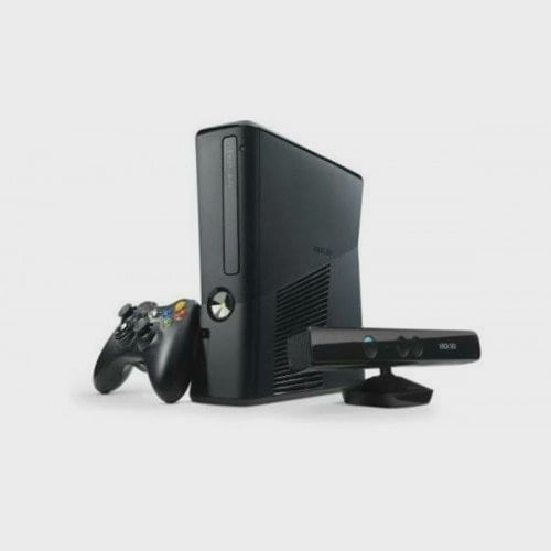 Console 360 + Kinect Slim 4gb Standard Cor Matte Black em Promoção