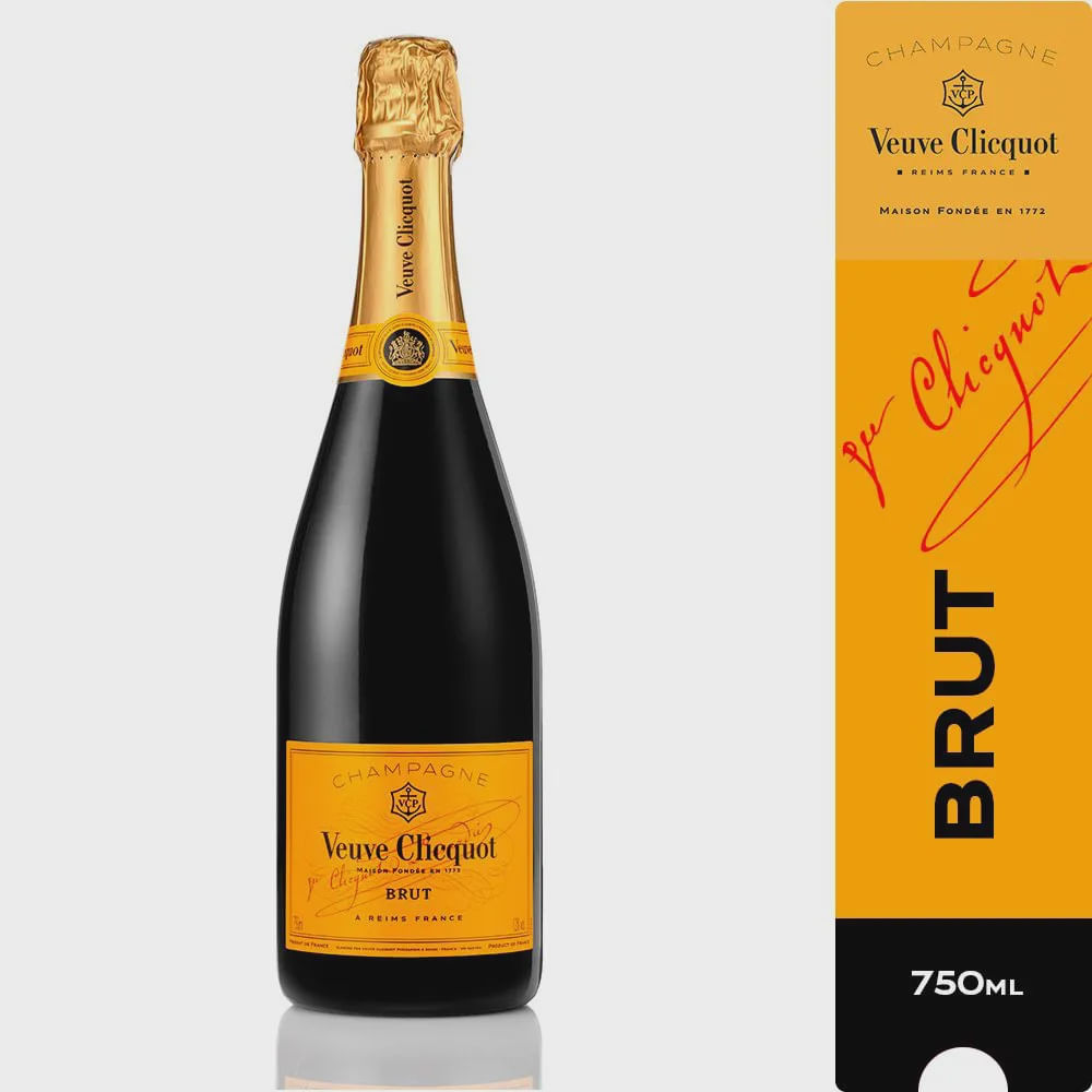 Champagne Veuve Clicquot Brut 750ml em Promoção | Ofertas na