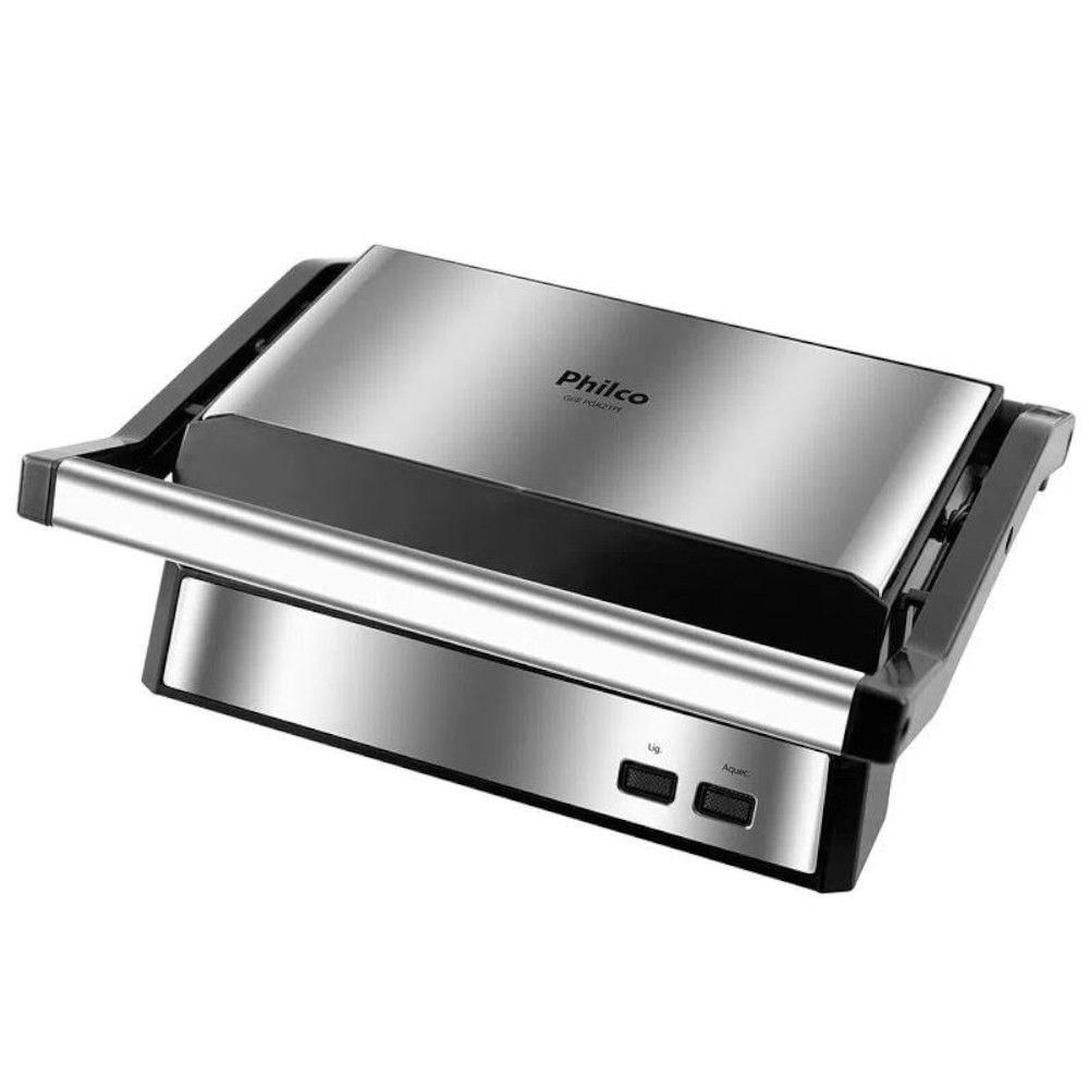 Grill + Sanduicheira Philco Maxx Clean Inox - 220v Pgr21pi