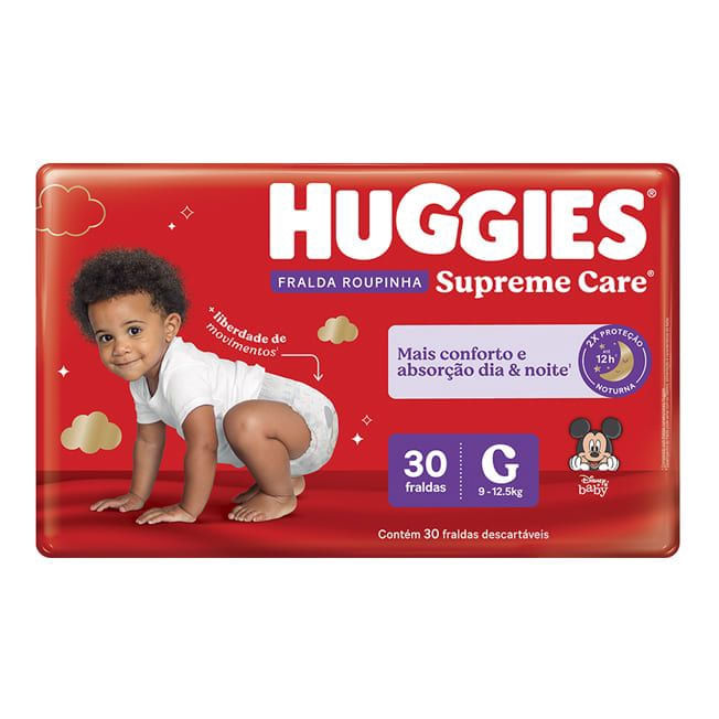 Fr. Huggies sup.care roup. mega G C/30 em Promoção | Ofertas na