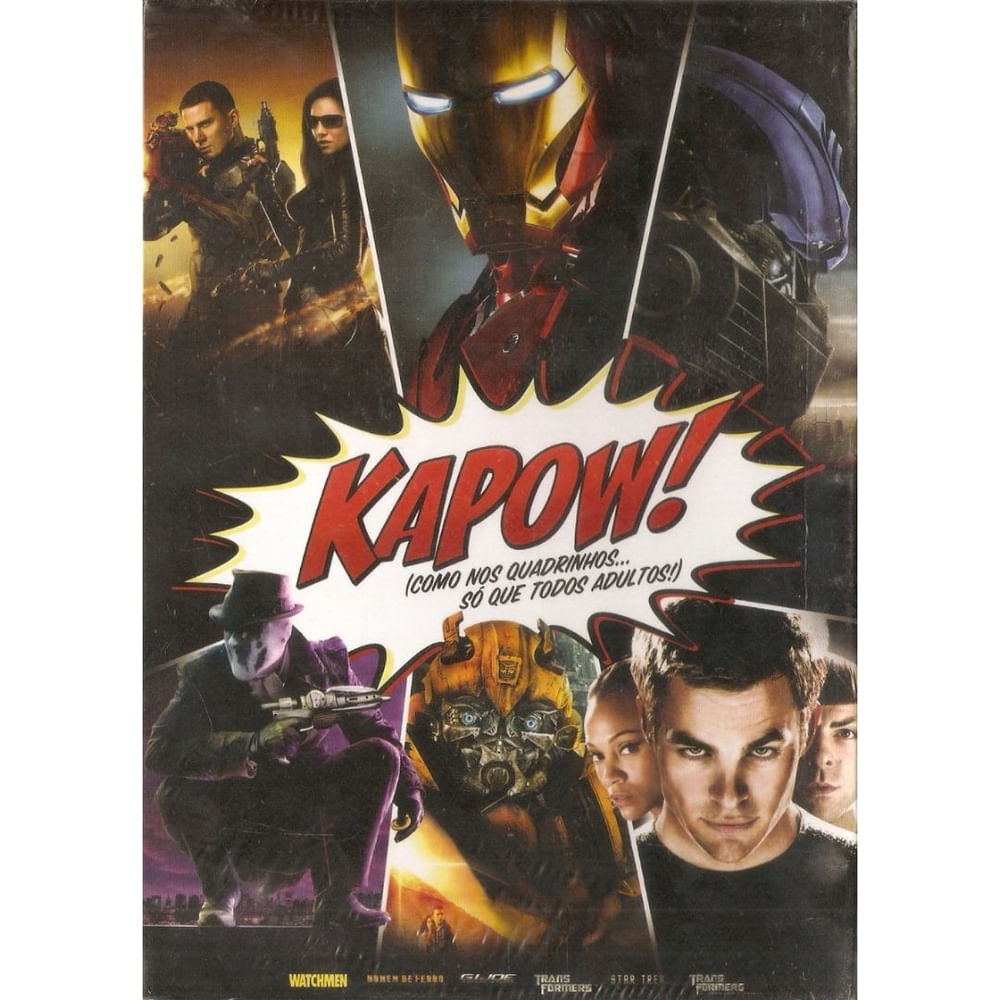 Dvd box c/ 6cd's - Kapow! em Promoção | Ofertas na Americanas