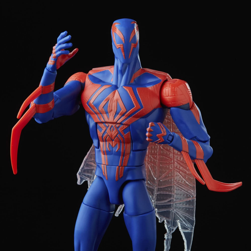 Boneco de ação Marvel Legends Spider-Man 2099 15 cm com Acc em