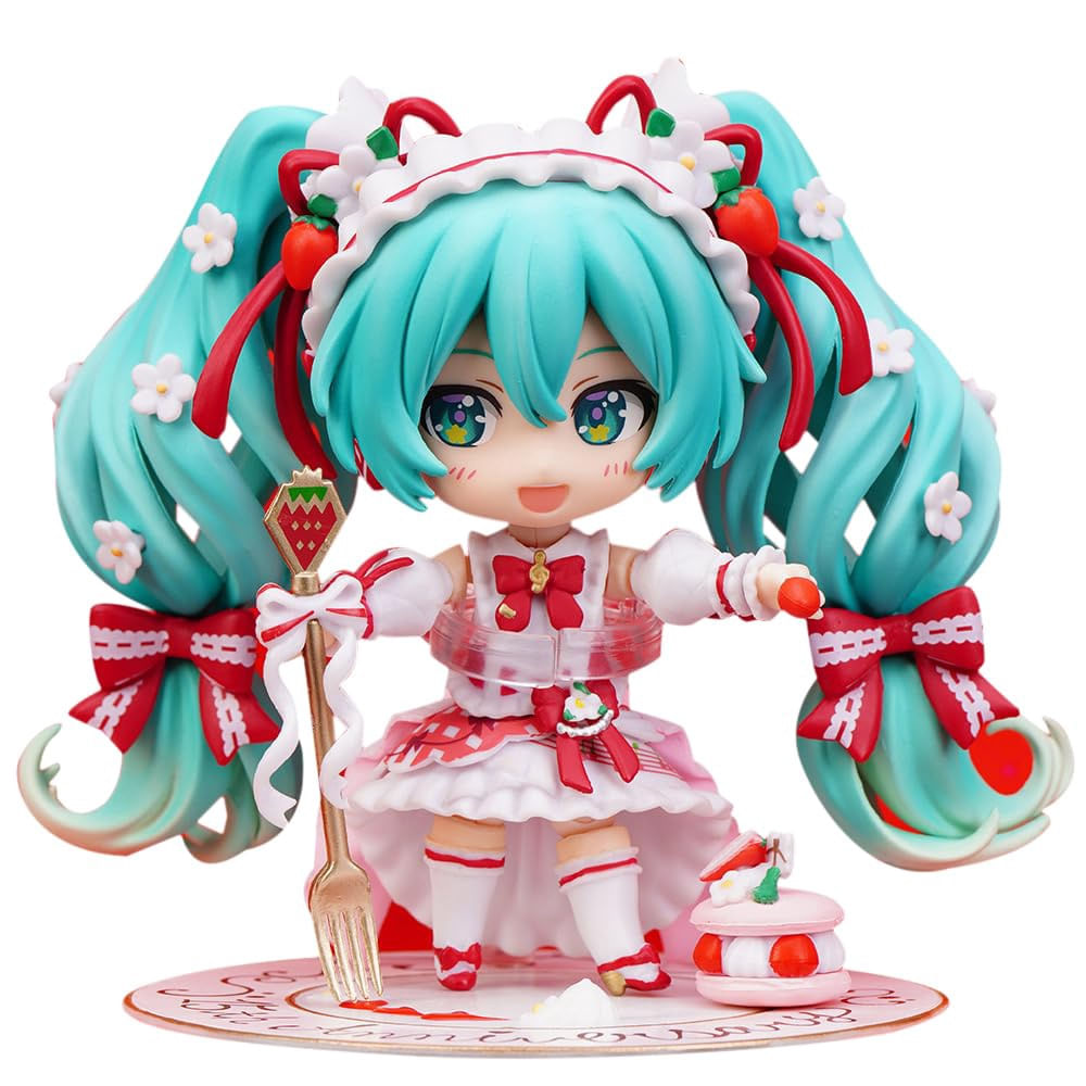 Figura de ação hxuytl Hatsune Miku 15th Anniversary Strawberry em