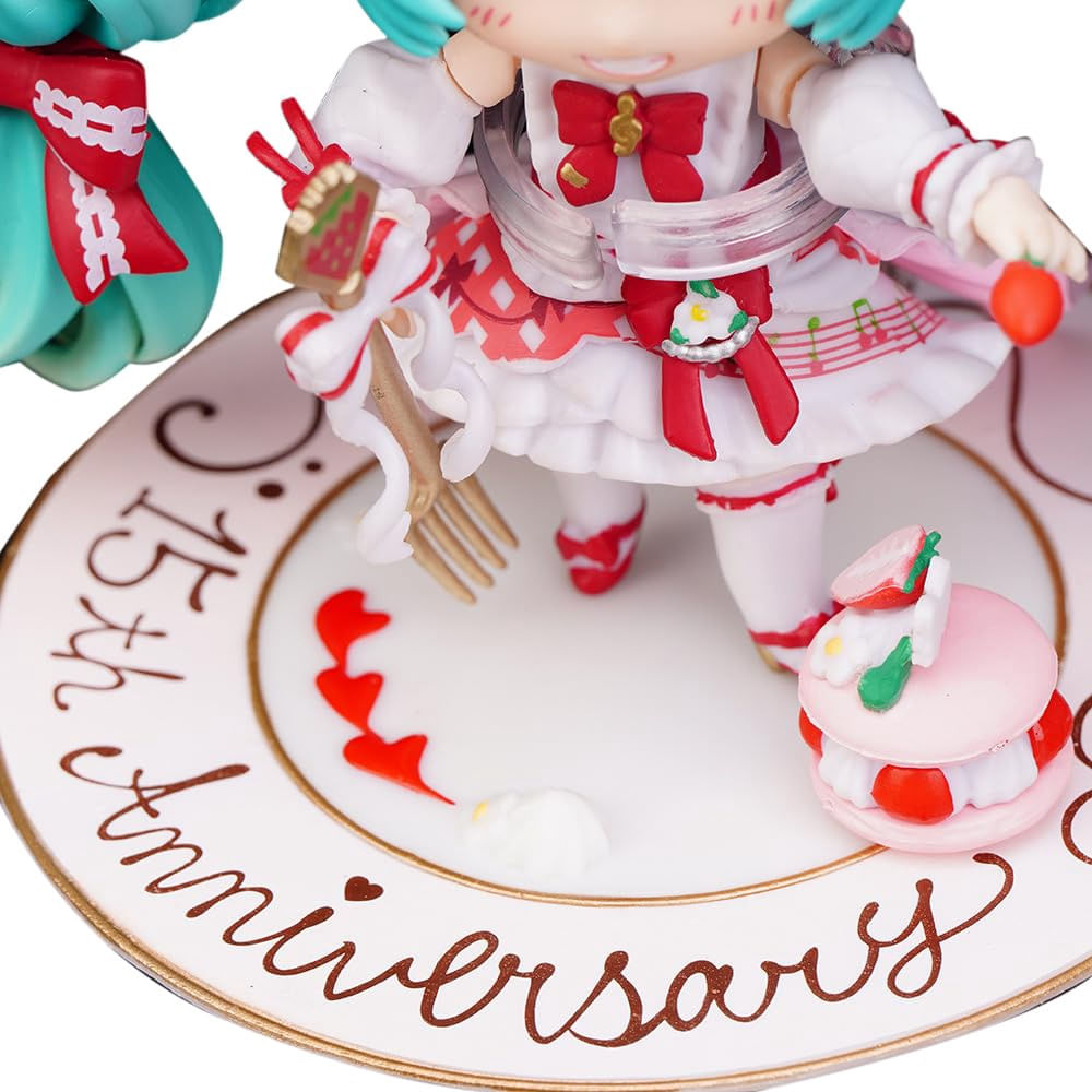 Figura de ação hxuytl Hatsune Miku 15th Anniversary Strawberry em