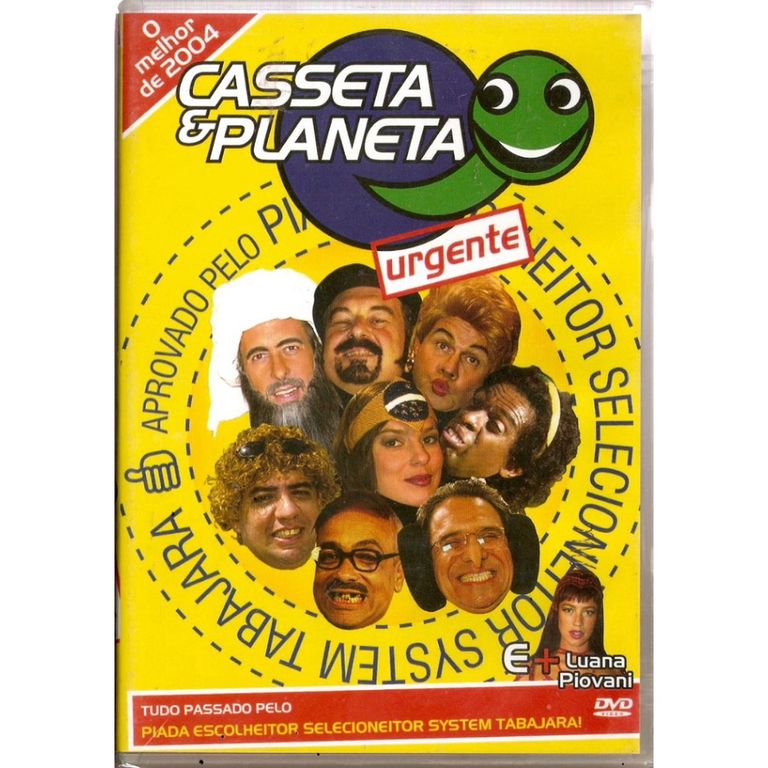 Dvd Casseta & Planeta Urgente - O Melhor De 2004 em Promoção