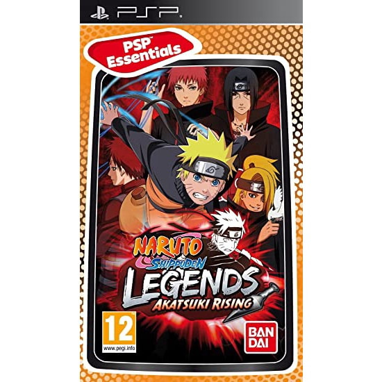 Jogo Naruto Shippuden: Legends - Akatsuki Rising (Essen) psp em