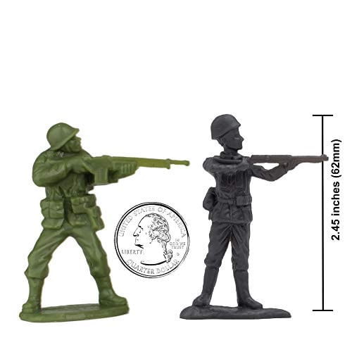 Bmc WW2 Secret Stronghold - 36pc Plastic Army Men German Bunker