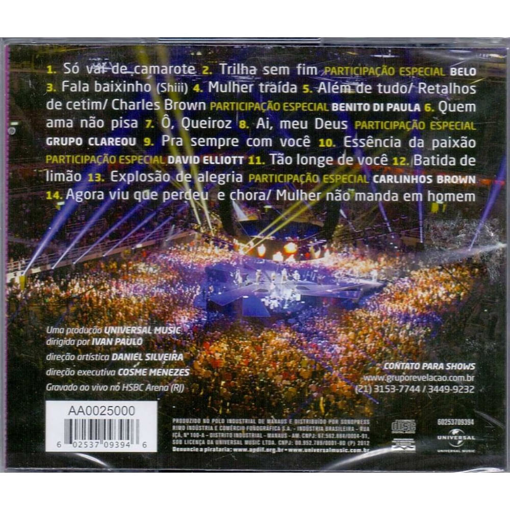 Cd Grupo Revelação 360º Ao Vivo *** em Promoção | Ofertas na