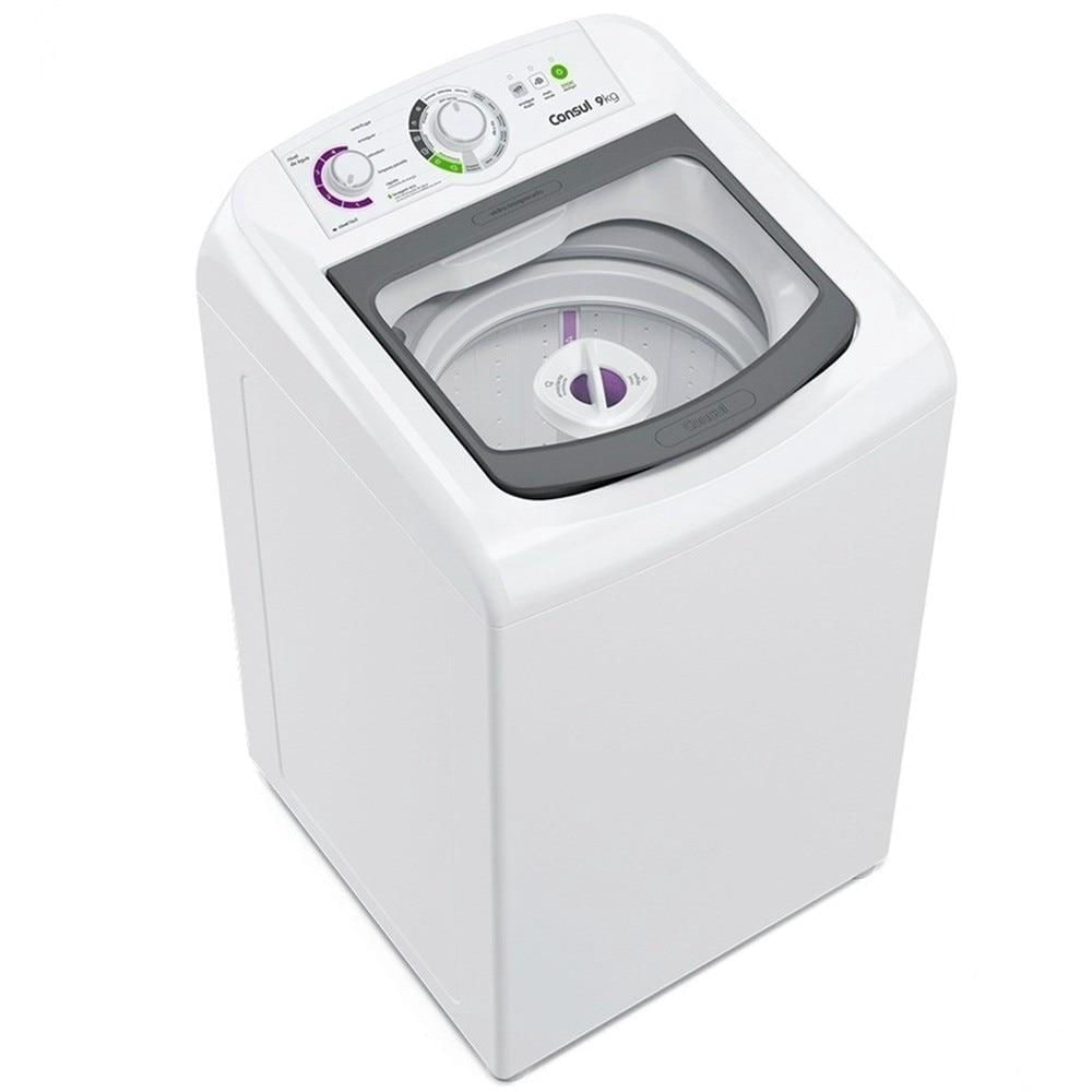Lavadora de Roupa 9 Kg Branco Com Dosagem Econômica e Ciclo Edredom Consul - 220v - Cwb09bbbna