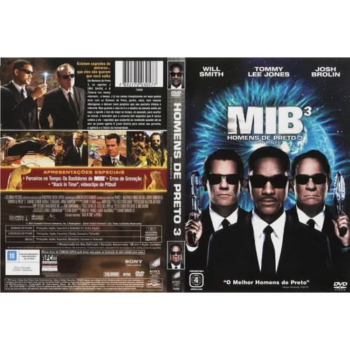 Mib homens de preto 3 dvd original lacrado em Promoção | Ofertas