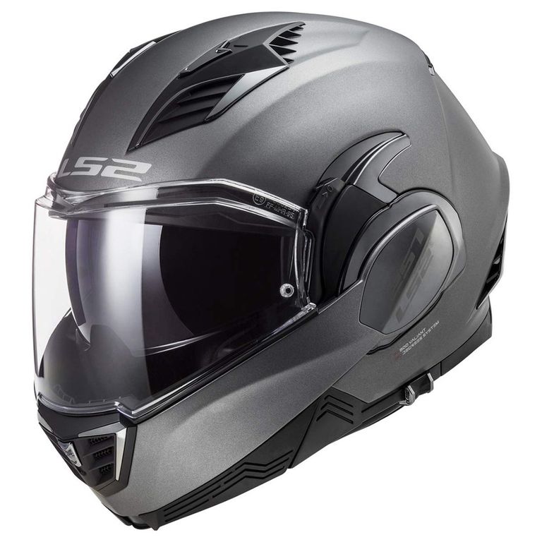 Capacete LS2 Valiant ii Modular Matte Titanium X-Small em Promoção
