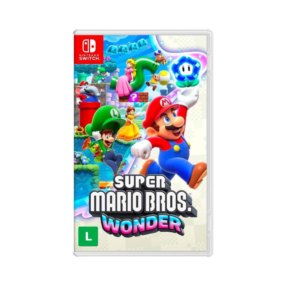 SUPER MARIO BROS. WONDER ２つ Super Mario Wonder - Nintendo Switch (Novo) em Promoção | Ofertas