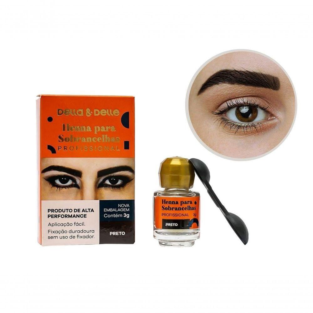 Henna Della E Delle Henna Preta 3g em Promoção | Ofertas na Americanas