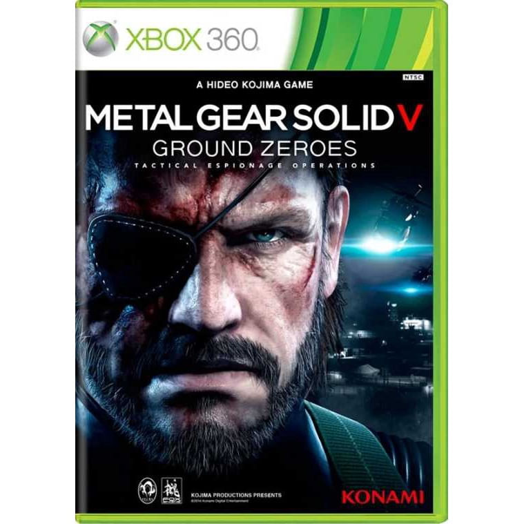 Metal Gear Solid v: Ground Zeroes - Jogo xbox 360 em Promoção