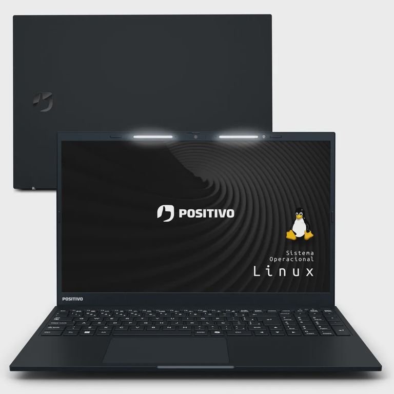 Notebook Positivo Vision R15 amd Ryzen 7-5700U Linux 8GB ram 512GB