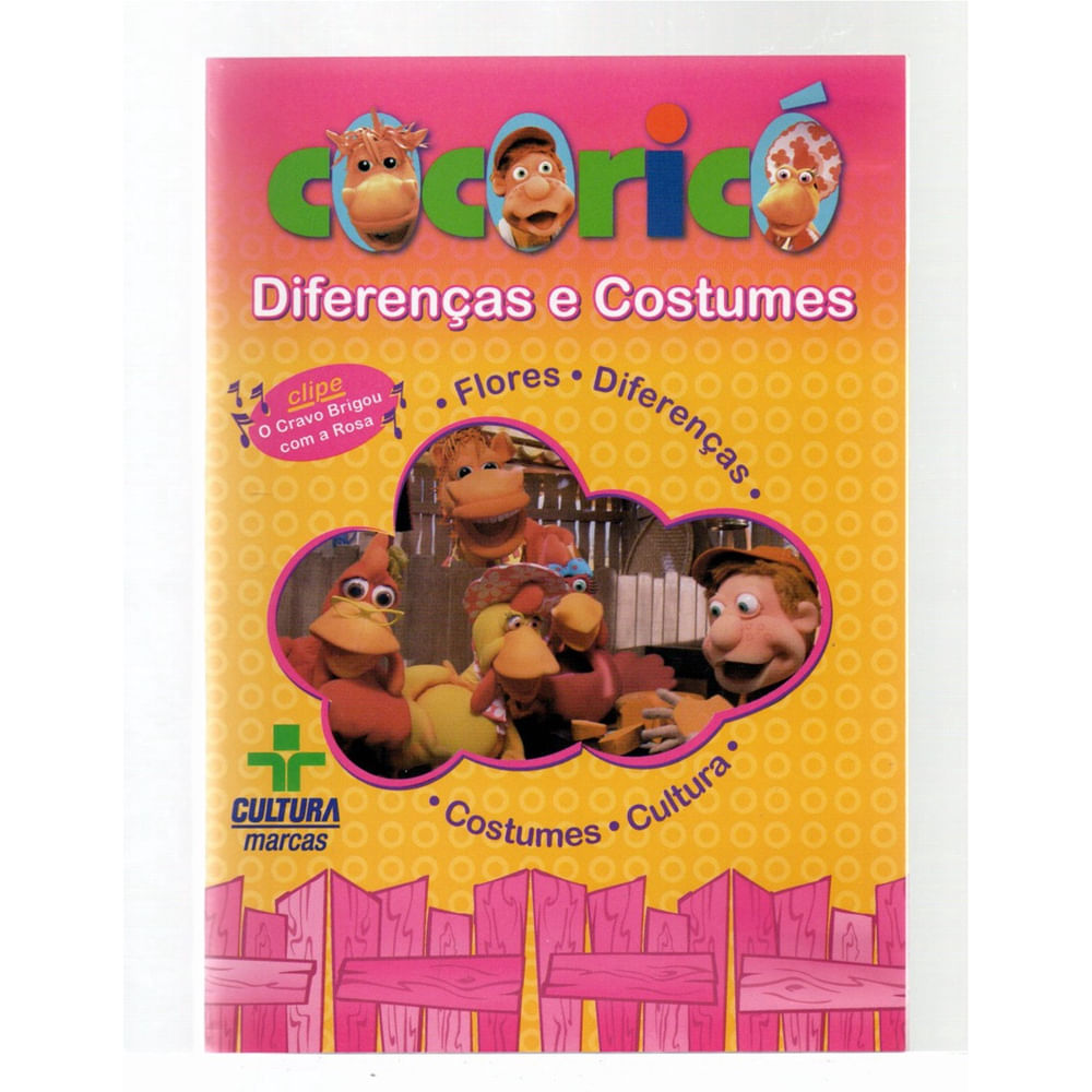 Dvd cocoricó - diferenças E costumes em Promoção | Ofertas na