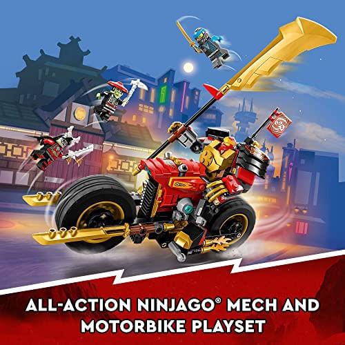 Lego ninjago Kai's Mech Rider evo 71783, Ninja atualizável em