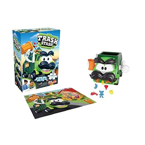 Big Trash［カセット］ Goliath Trash Stash Game w / 24pc Puzzle - Encher a lata de lixo