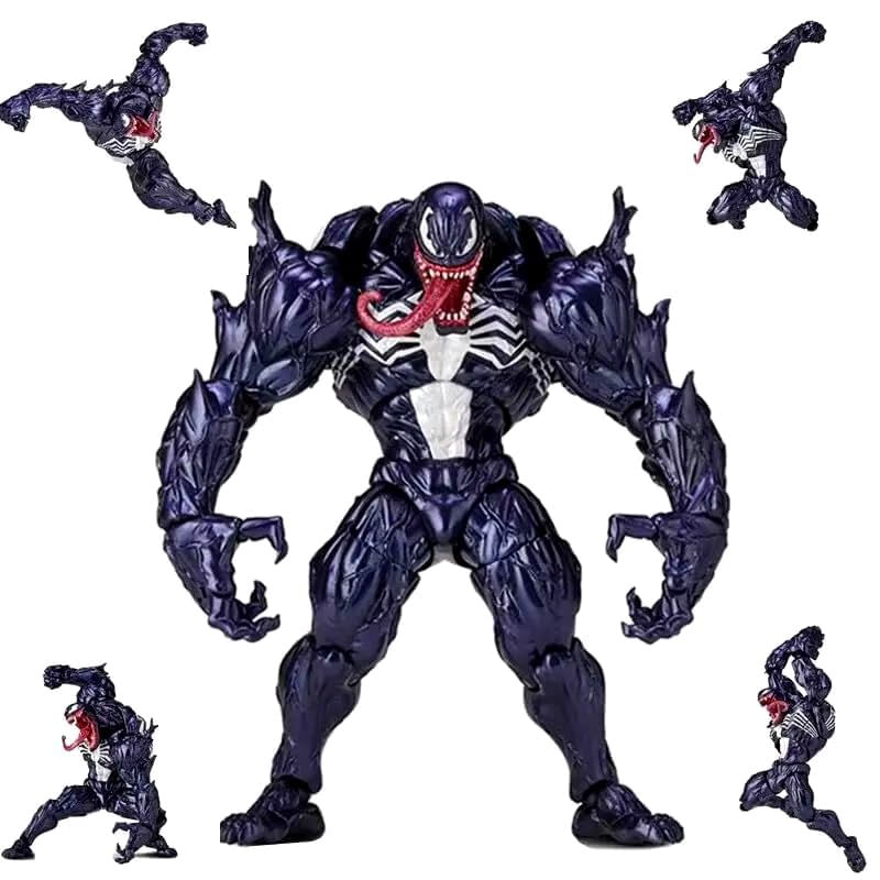 Boneco de ação erock Venom Carnage 17 cm com acessórios em