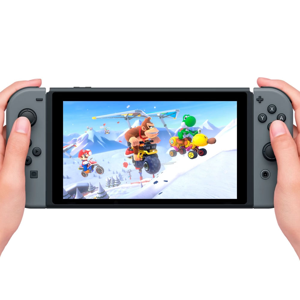 Console Nintendo Switch 32GB Cinza, Com Controle Joy-Con, Bateria