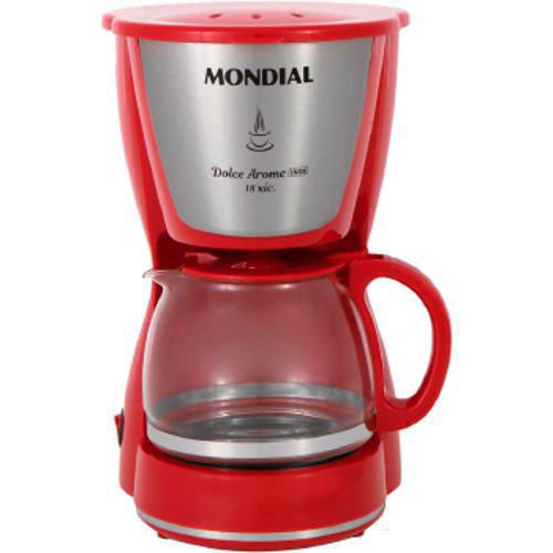 Cafeteira Elétrica Mondial Dolce Arome Vermelho 110v - C-35