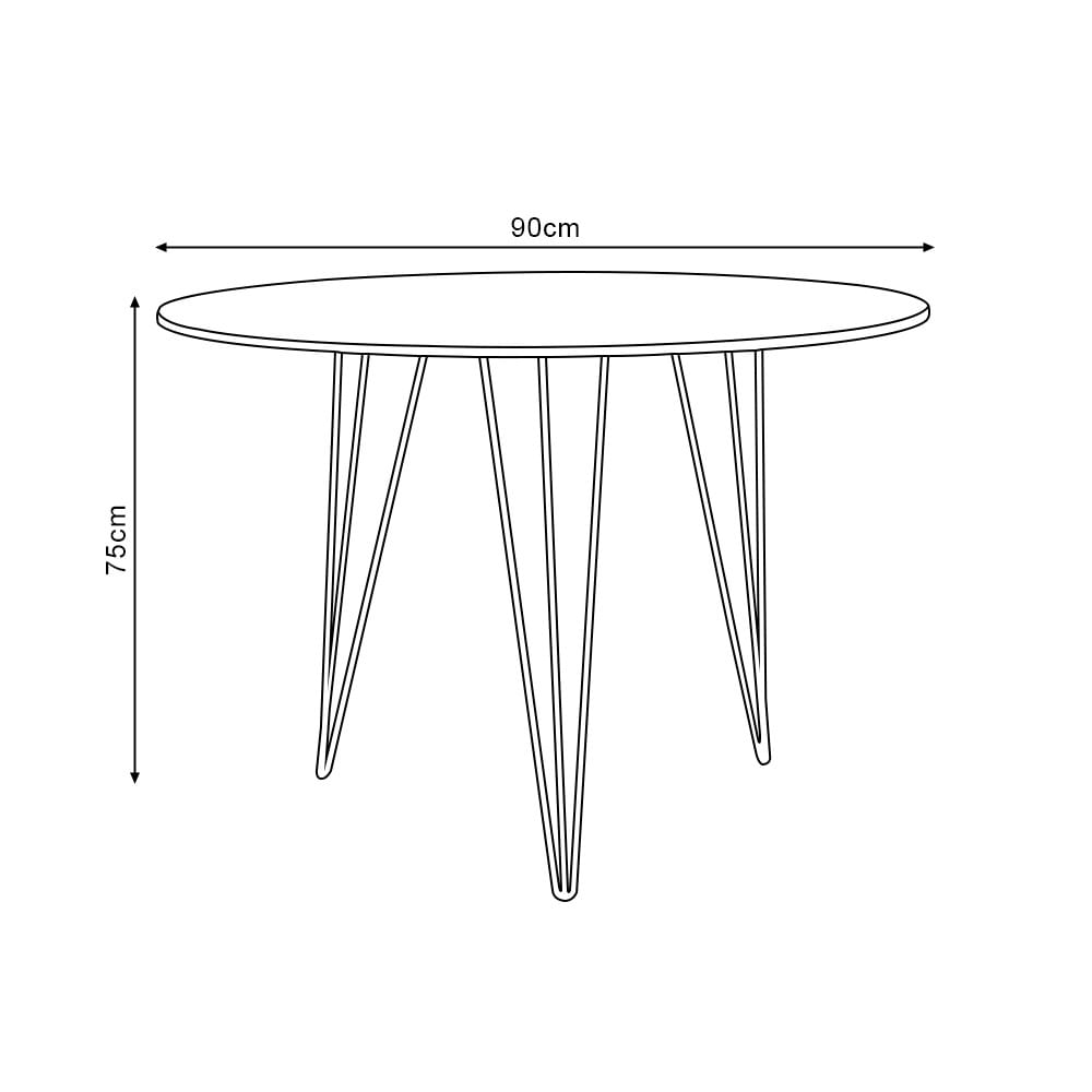 mesa-de-jantar-redonda-90cm-preta-clips-3-p-s-base-cobre-em-promo-o