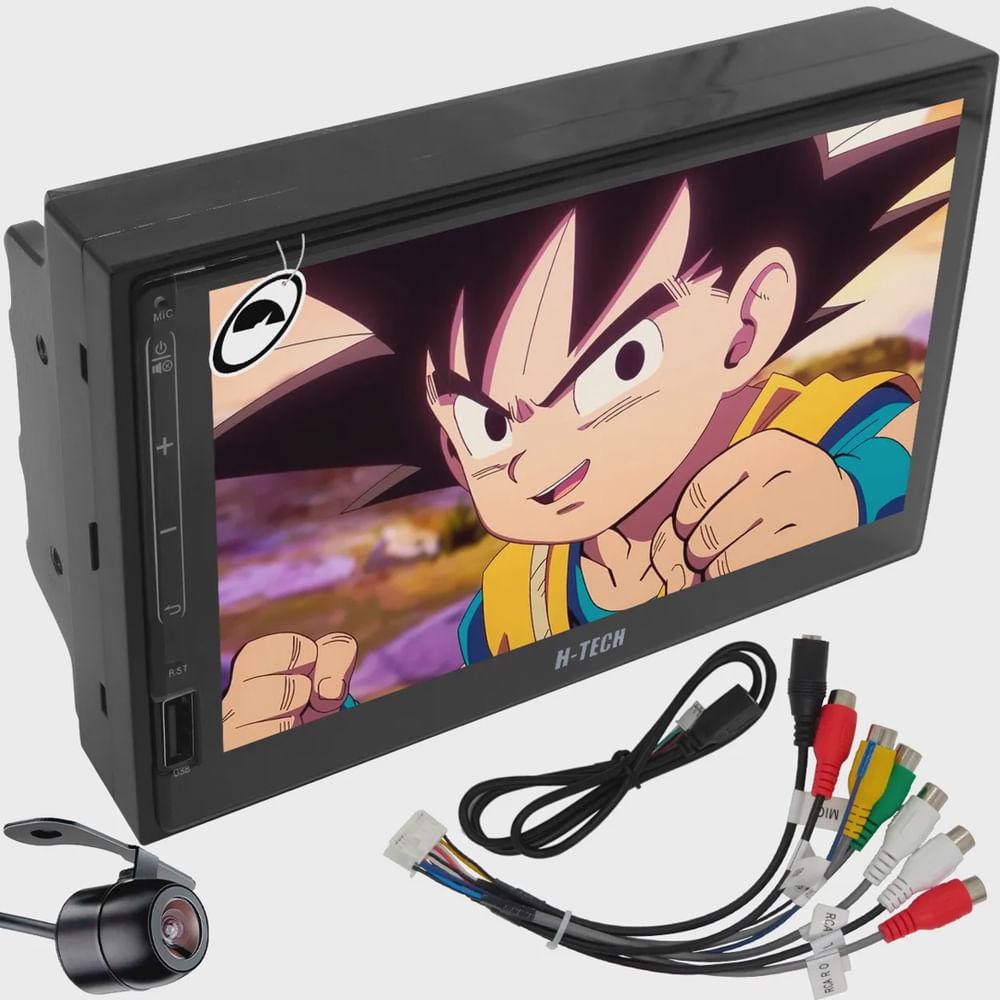 Multimídia 7'' Polegadas H-Tech HT-7030CA Android 2GB + 32GB