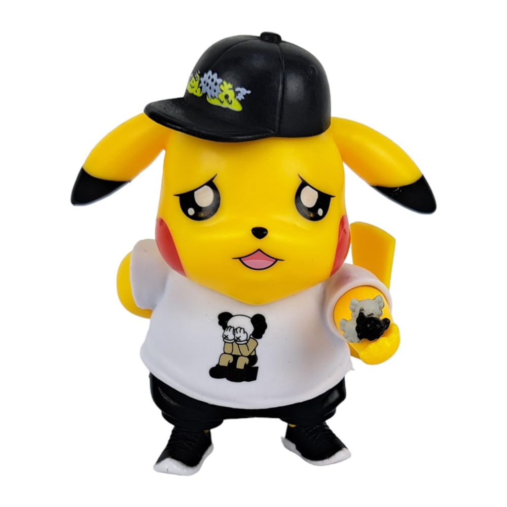 Kit Bonecos Action Figure Pikachu Pokémon Fantasiado em Promoção