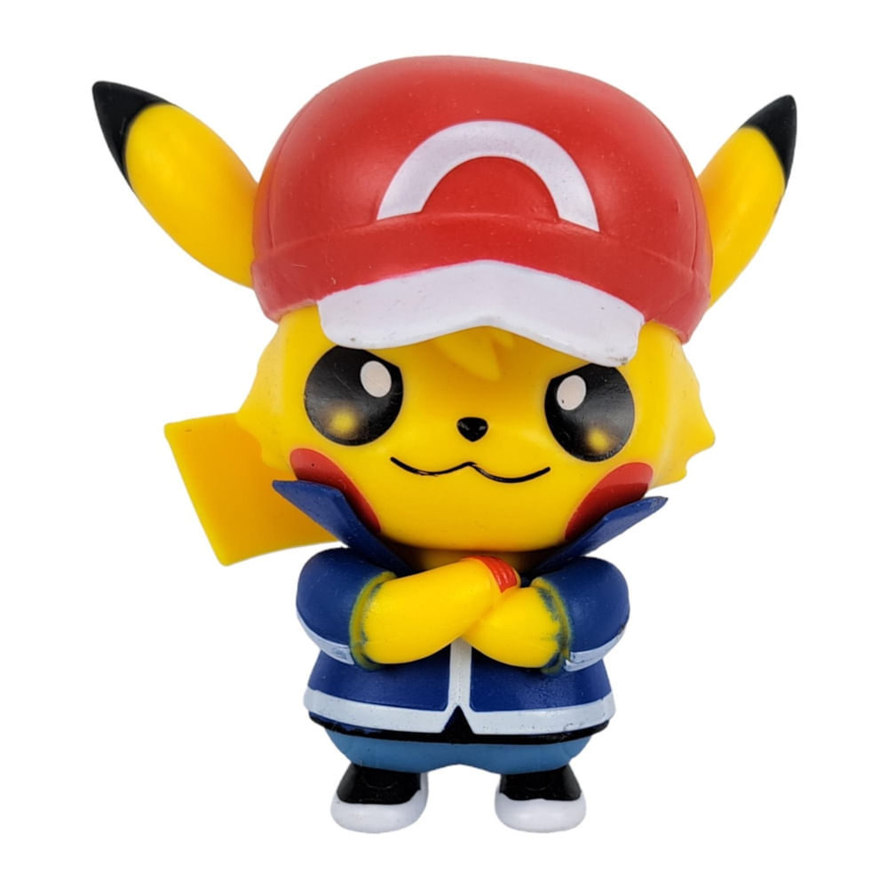 Kit Bonecos Action Figure Pikachu Pokémon Fantasiado em Promoção