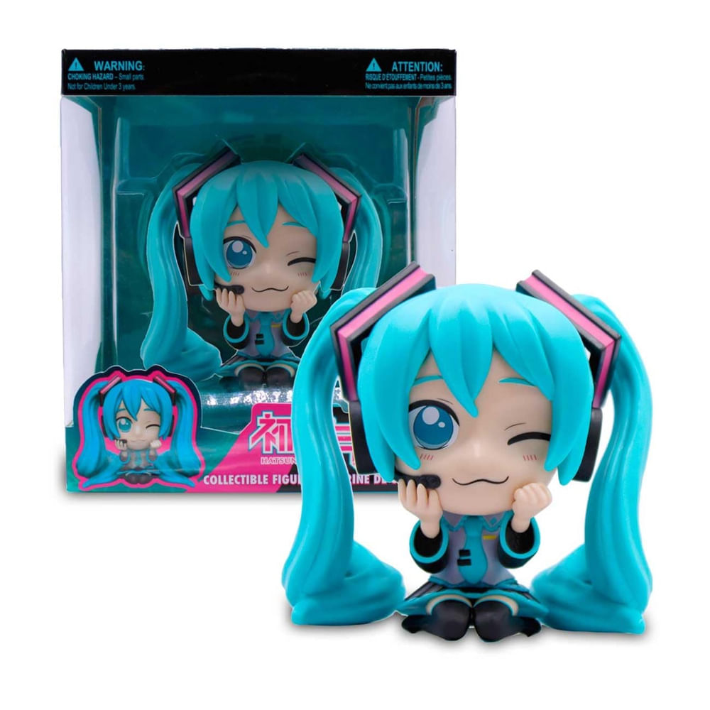 Figura colecionável Just Toys llc Hatsune Miku Knee Pose em