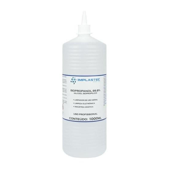 Álcool Isopropilíco 99,8% 1000ML Isopropilico Transparente