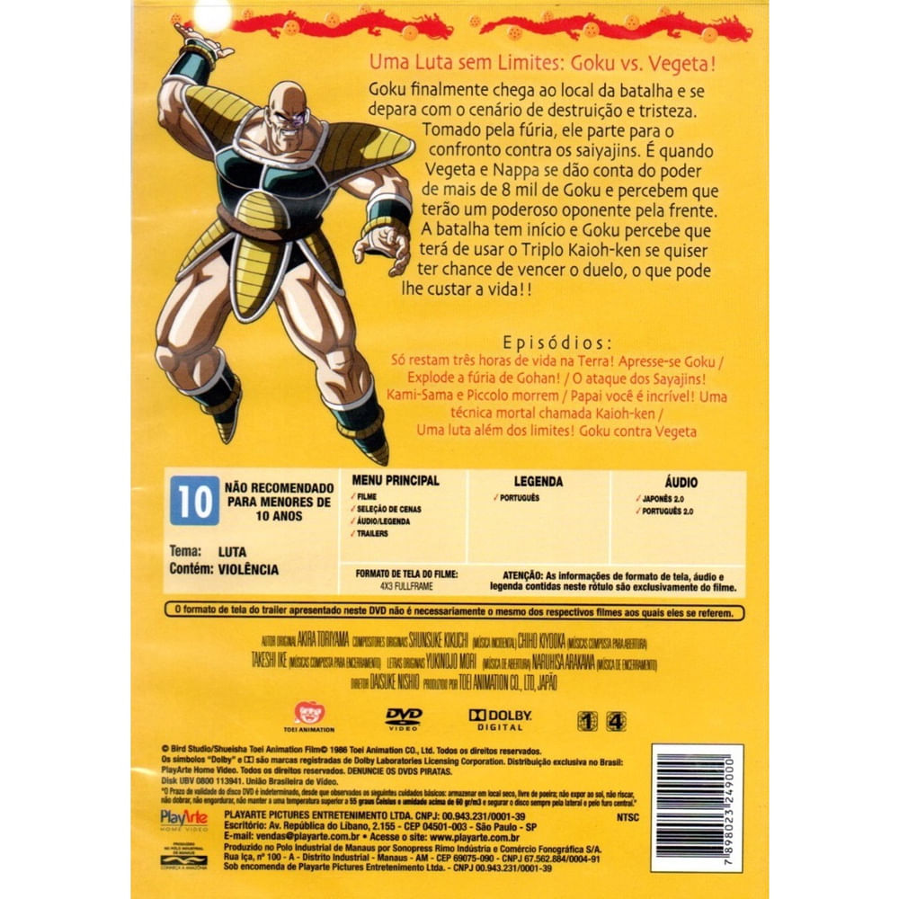 Dvd Dragon Ball Z - Vol 07 em Promoção | Ofertas na Americanas