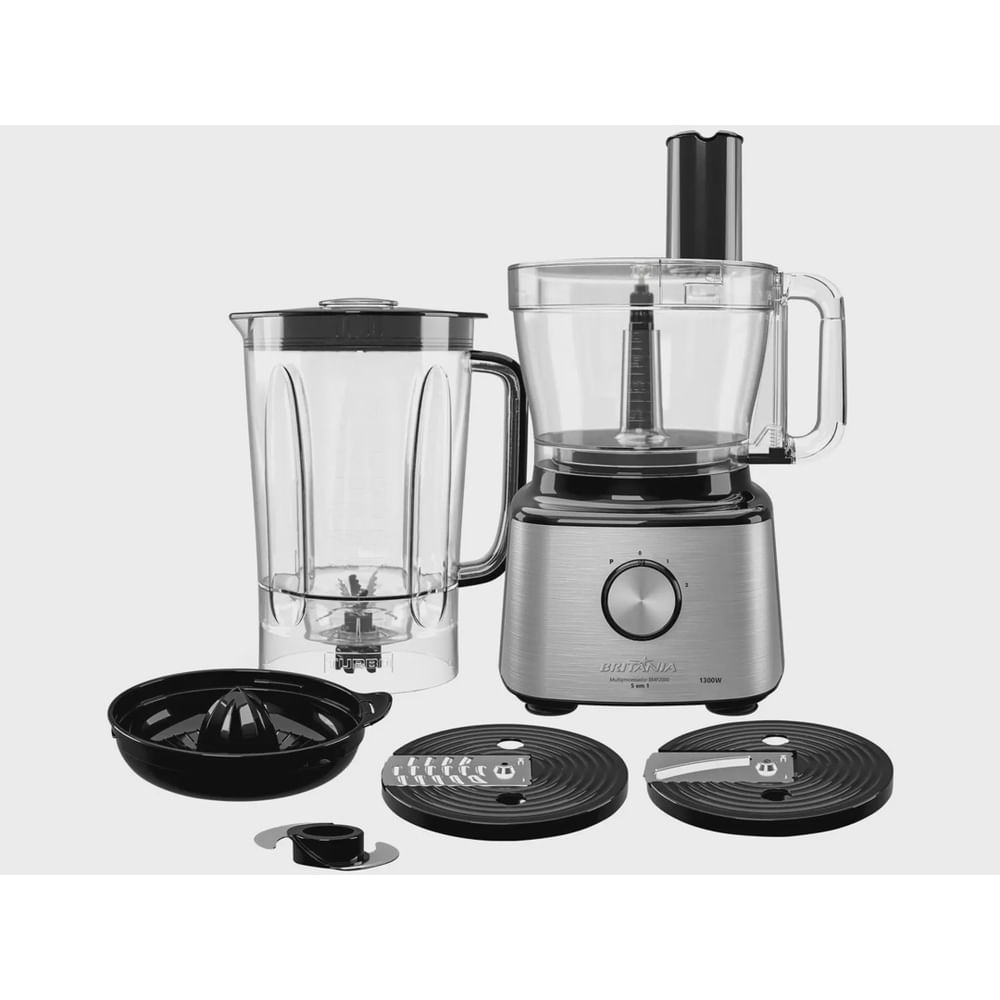 Multiprocessador Britânia 5 em 1 1300w Bmp2000 - 110v