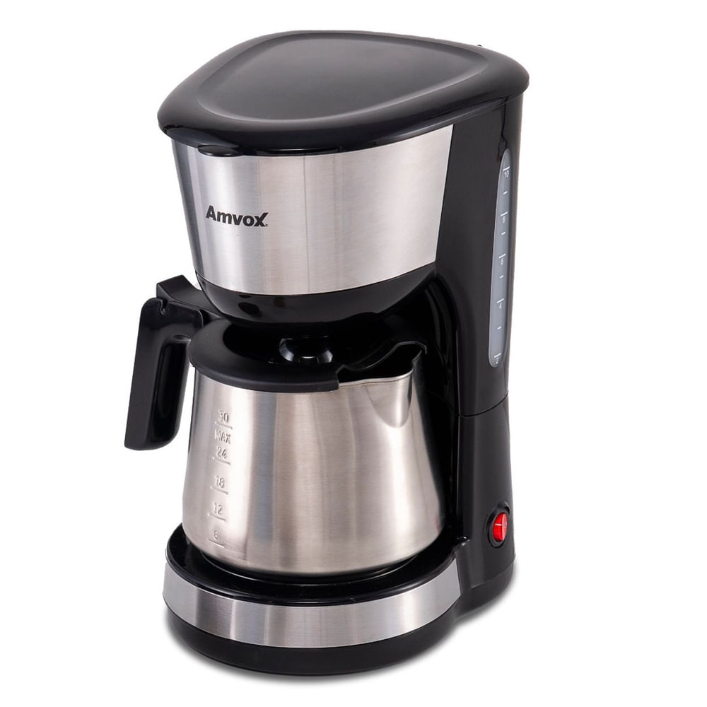 Cafeteira Elétrica Amvox Inox 110v - Acf 927