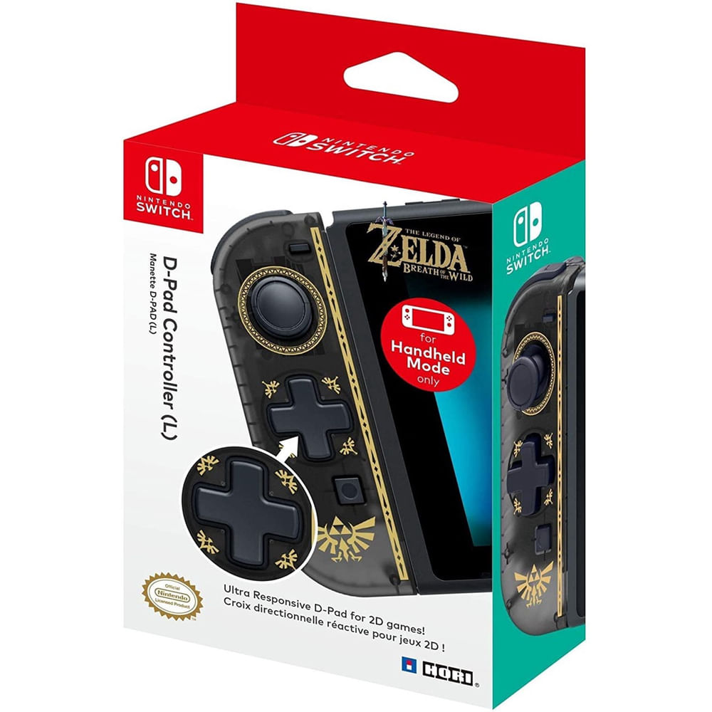 Hori D-Pad Controller (l) (Zelda) Oficialmente Licenciado